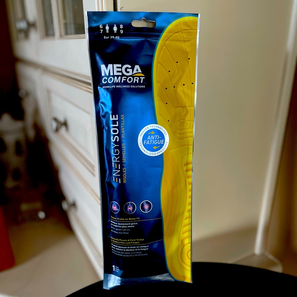 MegaComfort Anti-Fatigue Insoles New